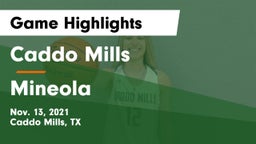 Caddo Mills  vs Mineola Game Highlights - Nov. 13, 2021