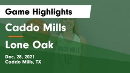 Caddo Mills  vs Lone Oak  Game Highlights - Dec. 28, 2021