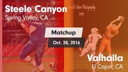 Matchup: Steele Canyon High vs. Valhalla  2016