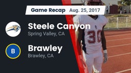 Recap: Steele Canyon  vs. Brawley  2017