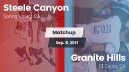 Matchup: Steele Canyon High vs. Granite Hills  2017