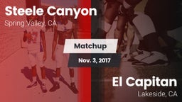 Matchup: Steele Canyon High vs. El Capitan  2017