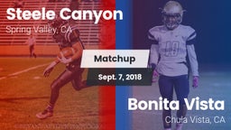 Matchup: Steele Canyon High vs. Bonita Vista  2018