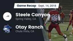 Recap: Steele Canyon  vs. Otay Ranch  2018