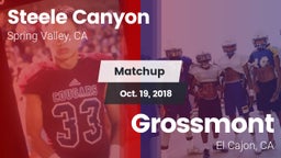 Matchup: Steele Canyon High vs. Grossmont  2018