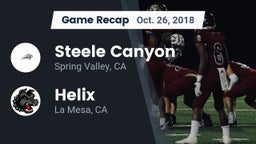 Recap: Steele Canyon  vs. Helix  2018