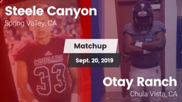 Matchup: Steele Canyon High vs. Otay Ranch  2019