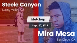 Matchup: Steele Canyon High vs. Mira Mesa  2019