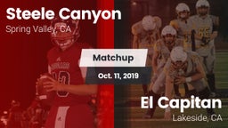 Matchup: Steele Canyon High vs. El Capitan  2019