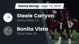 Recap: Steele Canyon  vs. Bonita Vista  2019