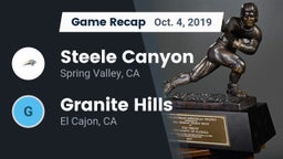 Recap: Steele Canyon  vs. Granite Hills  2019