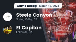 Recap: Steele Canyon  vs. El Capitan  2021