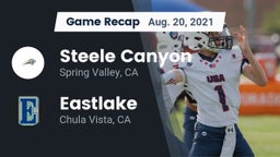 Recap: Steele Canyon  vs. Eastlake  2021