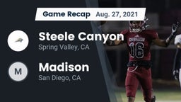 Recap: Steele Canyon  vs. Madison  2021