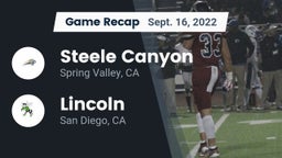 Recap: Steele Canyon  vs. Lincoln  2022