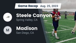 Recap: Steele Canyon  vs. Madison  2023