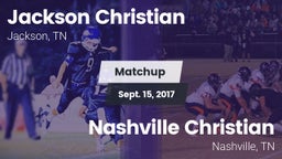 Matchup: Jackson Christian vs. Nashville Christian  2017