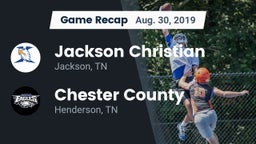 Recap: Jackson Christian  vs. Chester County  2019