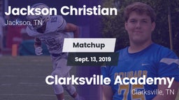 Matchup: Jackson Christian vs. Clarksville Academy 2019