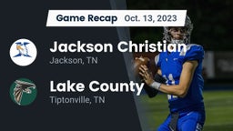 Recap: Jackson Christian  vs. Lake County  2023