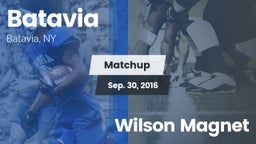 Matchup: Batavia  vs. Wilson Magnet 2016