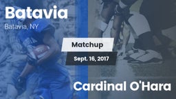 Matchup: Batavia  vs. Cardinal O'Hara 2017