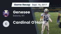 Recap: Genesee vs. Cardinal O'Hara 2017