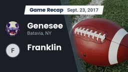 Recap: Genesee vs. Franklin 2017