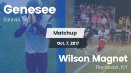 Matchup: Genesee vs. Wilson Magnet  2017