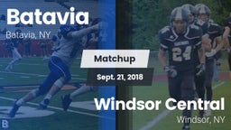 Matchup: Batavia vs. Windsor Central  2018