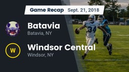 Recap: Batavia vs. Windsor Central  2018