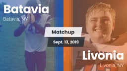 Matchup: Batavia vs. Livonia  2019