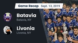 Recap: Batavia vs. Livonia  2019