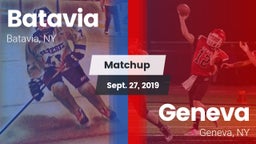 Matchup: Batavia vs. Geneva  2019