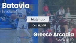 Matchup: Batavia vs. Greece Arcadia  2019