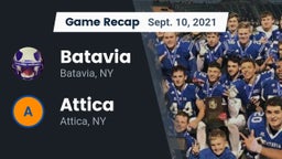 Recap: Batavia vs. Attica  2021