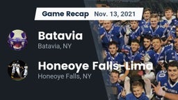 Recap: Batavia vs. Honeoye Falls-Lima  2021