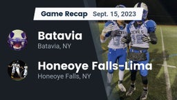 Recap: Batavia vs. Honeoye Falls-Lima  2023
