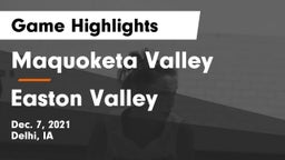 Maquoketa Valley  vs Easton Valley  Game Highlights - Dec. 7, 2021