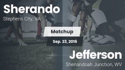 Matchup: Sherando  vs. Jefferson  2016