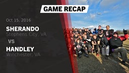 Recap: Sherando  vs. Handley  2016