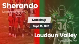 Matchup: Sherando  vs. Loudoun Valley  2017