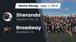 Recap: Sherando  vs. Broadway  2018