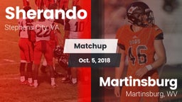 Matchup: Sherando  vs. Martinsburg  2018