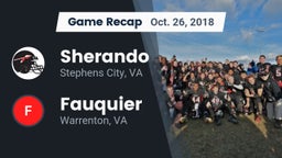 Recap: Sherando  vs. Fauquier  2018