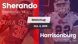 Matchup: Sherando  vs. Harrisonburg  2019