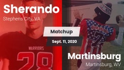 Matchup: Sherando  vs. Martinsburg  2020