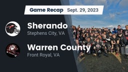 Recap: Sherando  vs. Warren County  2023