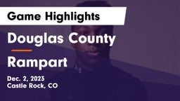 Douglas County  vs Rampart  Game Highlights - Dec. 2, 2023