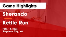 Sherando  vs Kettle Run  Game Highlights - Feb. 14, 2023